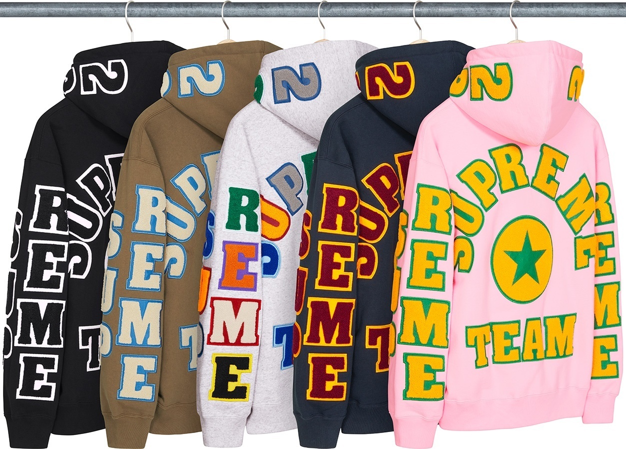 Supreme Team Chenille Hooded Sweatshirt